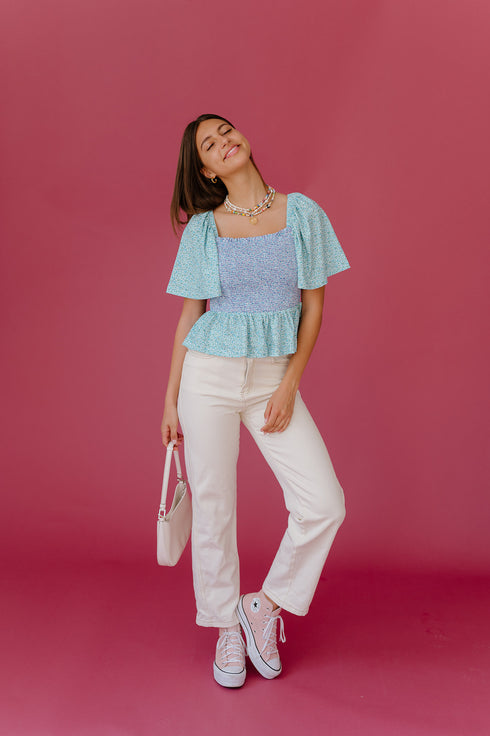 Ditsy Days Floral Top